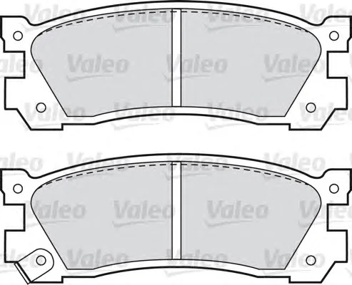 551729 VALEO Тормозные колодки (фото 1)