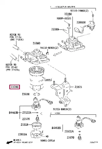 2339036760 TOYOTA Топливный фильтр 2339036760 (фото 1)