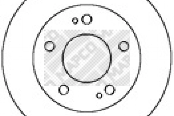 15252 MAPCO Тормозной диск (фото 2)