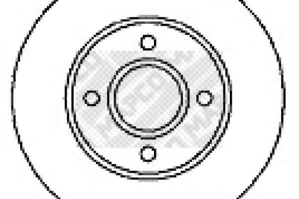 15694 MAPCO Тормозной диск (фото 1)