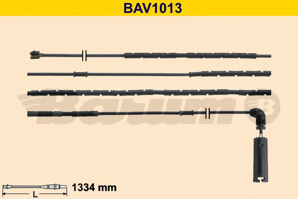 BAV1013 BARUM Датчик износа тормозных колодок (фото 1)