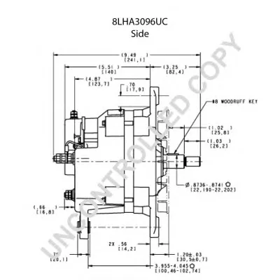 8LHA3096CU29 PRESTOLITE ELECTRIC Генератор (фото 5)