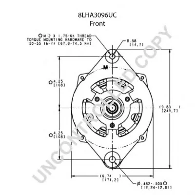 8LHA3096UC35 PRESTOLITE ELECTRIC Генератор (фото 4)