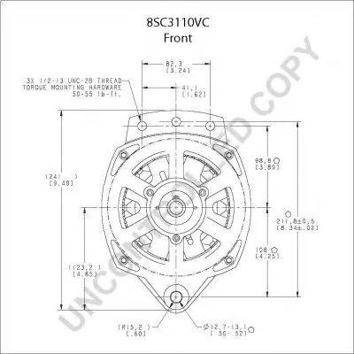 8SC3110VC18 PRESTOLITE ELECTRIC Генератор (фото 5)