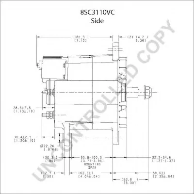 8SC3110VC83 PRESTOLITE ELECTRIC Генератор (фото 6)