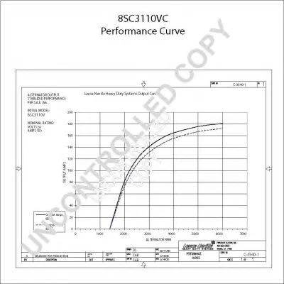 8SC3110VCH114 PRESTOLITE ELECTRIC Генератор (фото 9)