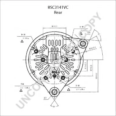 8SC3141VCB7A PRESTOLITE ELECTRIC Генератор (фото 3)