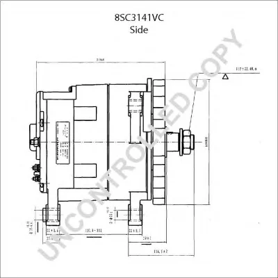 8SC3141VCD1 PRESTOLITE ELECTRIC Генератор (фото 2)