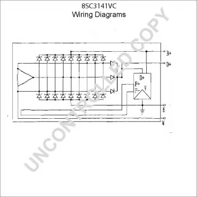 8SC3141VCD1 PRESTOLITE ELECTRIC Генератор (фото 4)