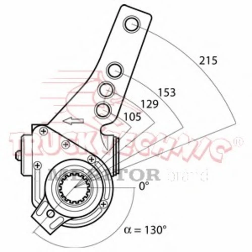 TT70.02.266 TRUCKTECHNIC Система тяг и рычагов (фото 2)