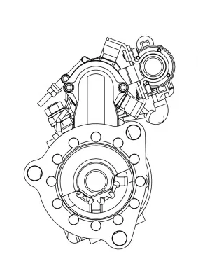 M125R3038SEP PRESTOLITE ELECTRIC Стартер (фото 1)