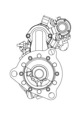 M125R3039SEP PRESTOLITE ELECTRIC Стартер (фото 1)