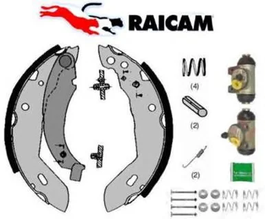 7085RP RAICAM Комплект тормозных колодок (фото 1)