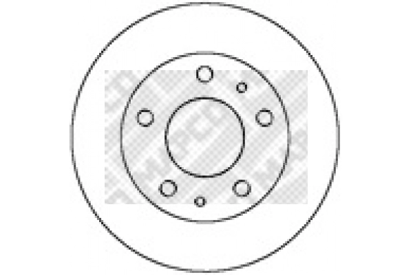 25037 MAPCO Тормозной диск (фото 2)