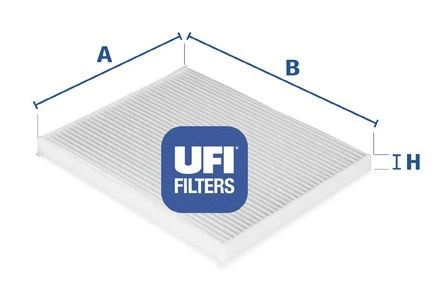 53.124.00 UFI Фильтр, воздух во внутренном пространстве (фото 2)