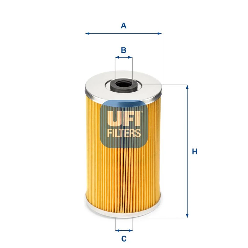 26.609.00 UFI Топливный фильтр (фото 2)