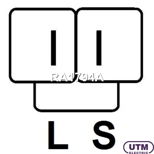 RA1794A Utm Регулятор генератора, ra1794a (фото 3)