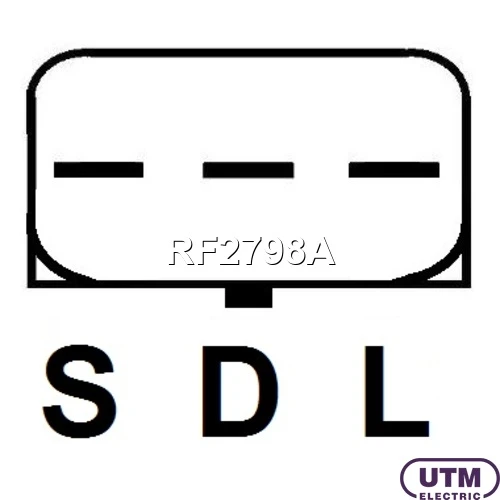 RF2798A Utm Регулятор генератора (фото 3)