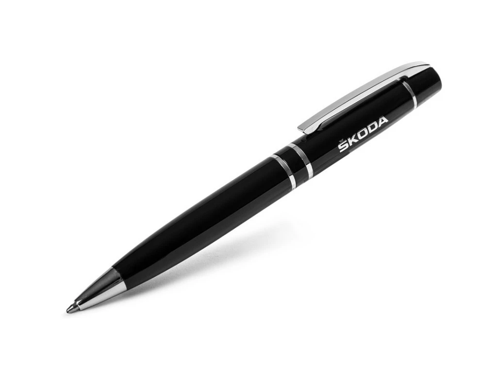 000087210BA VAG Шариковая ручка Skoda Metal Ballpen by UMA, Black (фото 3)