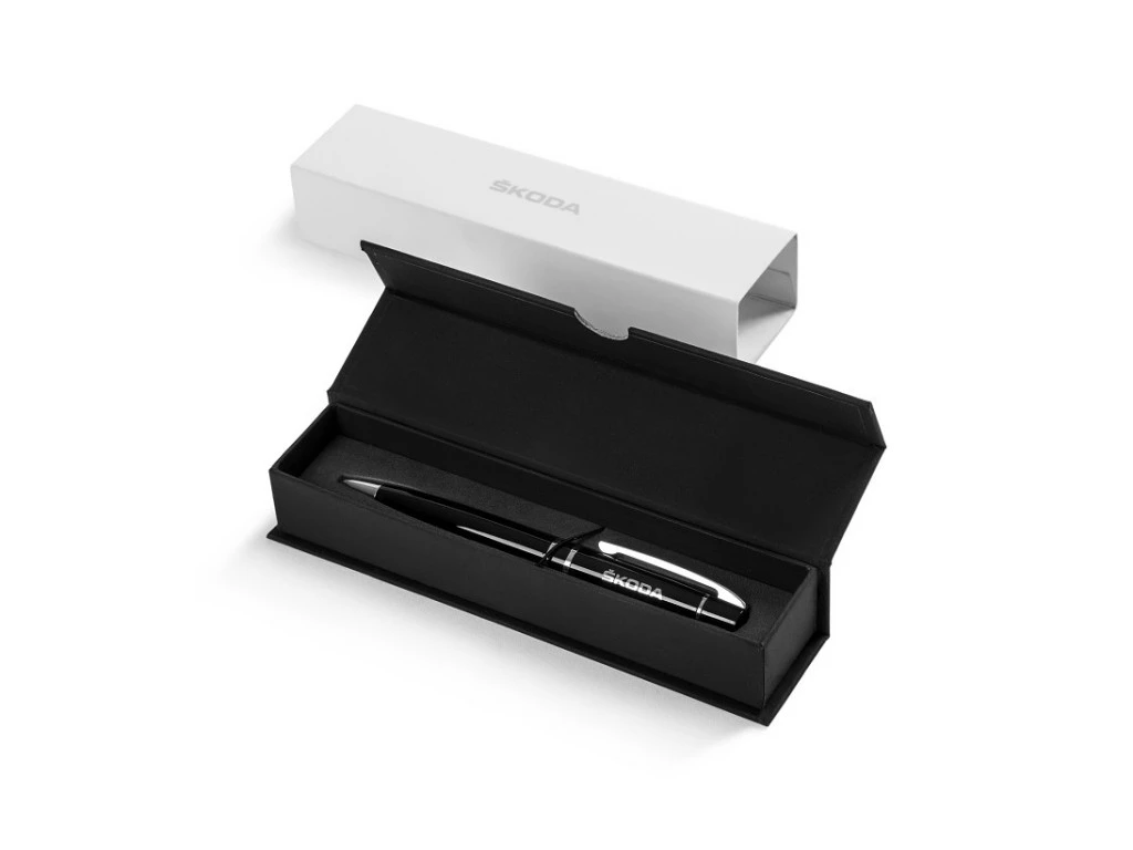 000087210BA VAG Шариковая ручка Skoda Metal Ballpen by UMA, Black (фото 4)