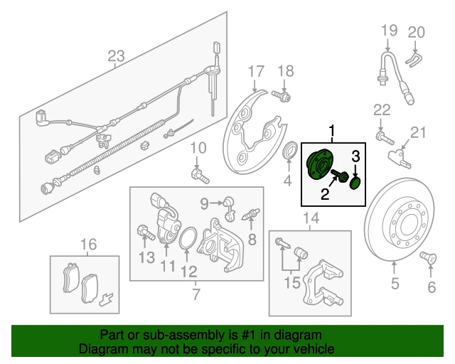 3G0598611A VAG К-кт подшипника ступицы задней наружн. vw golf 1.4i-2.0tdi 10.03-11.03/touran 03> (фото 2)