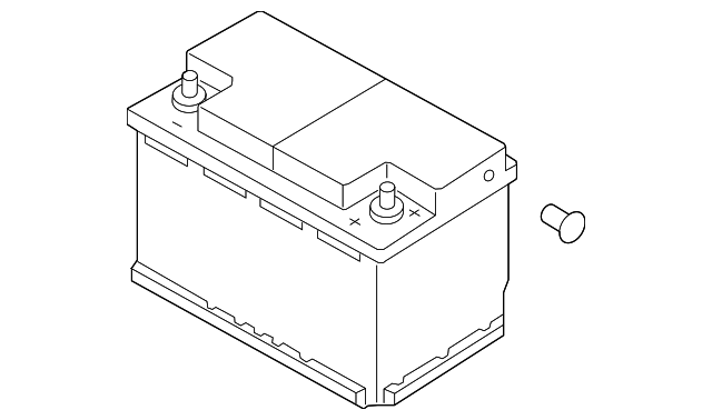 000915105DB VAG Аккумулятор 44 ач 220 а 242x175x190 мм 0 (-+) обратная (фото 1)