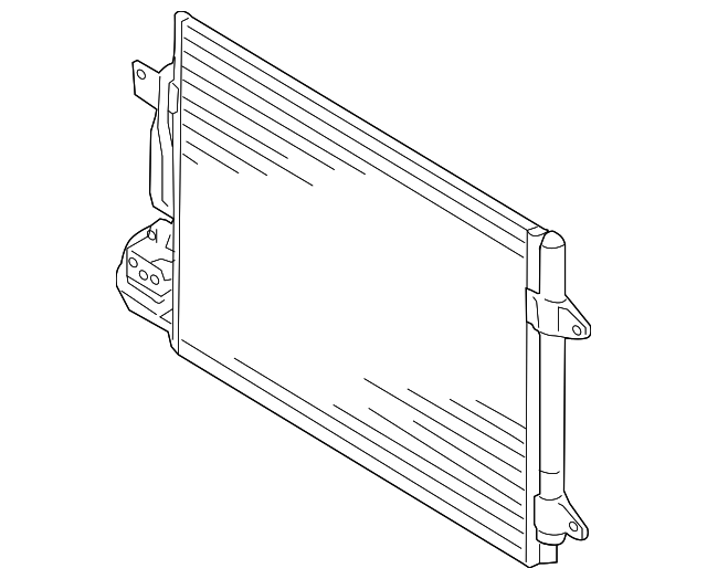 5C0820411E VAG Радиатор кондиционера aкпп vw jetta 1.6i/1.4tsi (фото 1)