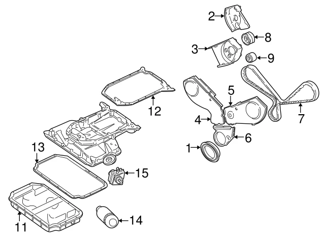 078109243K VAG Ролик натяжной ремня грм audi a4/a6/a8 2.4-2.8 94-99 (фото 3)