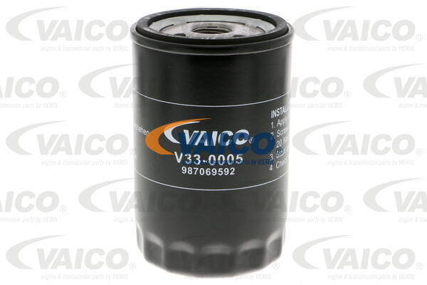 V33-0005 VAICO Масляный фильтр (фото 5)