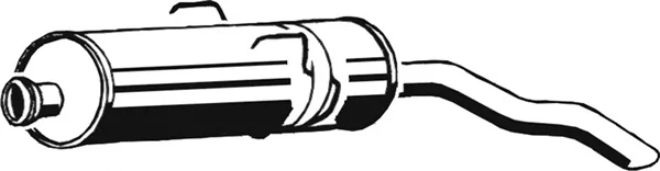 08.017 ASMET Глушитель выхлопных газов конечный (фото 1)