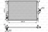 700801 VALEO Радиатор, охлаждение двигателя (фото 2)
