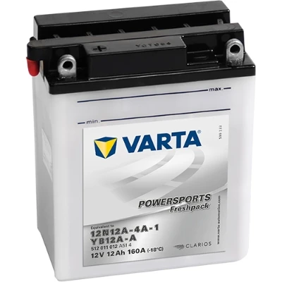 512011012 VARTA Аккумулятор 12 ач 160 а 136x82x161 мм 1 (+-) прямая (фото 1)