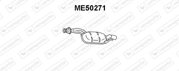 ME50271 VENEPORTE Средний глушитель выхлопных газов (фото 2)