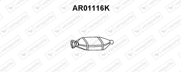 AR01116K VENEPORTE Катализатор (фото 1)