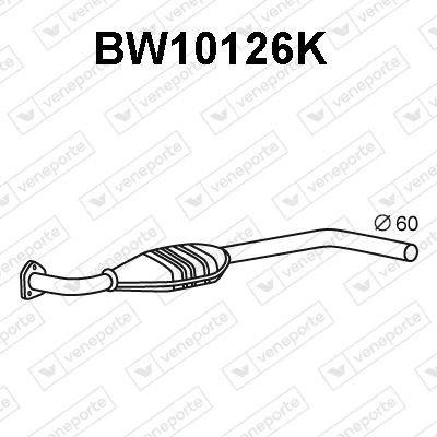 BW10126K VENEPORTE Катализатор (фото 2)