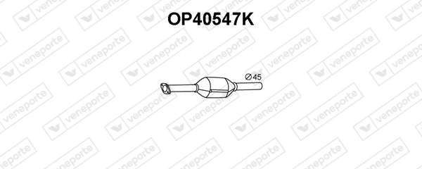 OP40547K VENEPORTE Катализатор (фото 1)