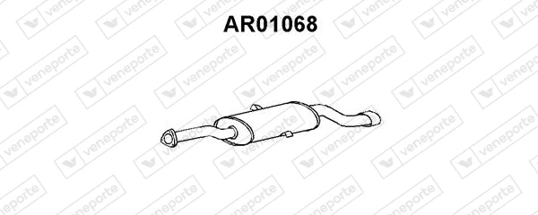 AR01068 VENEPORTE Глушитель выхлопных газов конечный (фото 2)