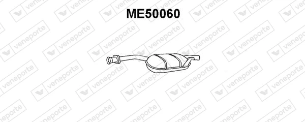 ME50060 VENEPORTE Средний глушитель выхлопных газов (фото 2)