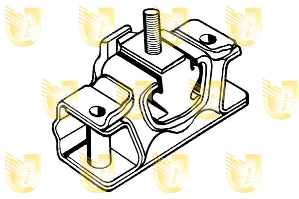 395341 UNIGOM Подвеска, двигатель (фото 1)