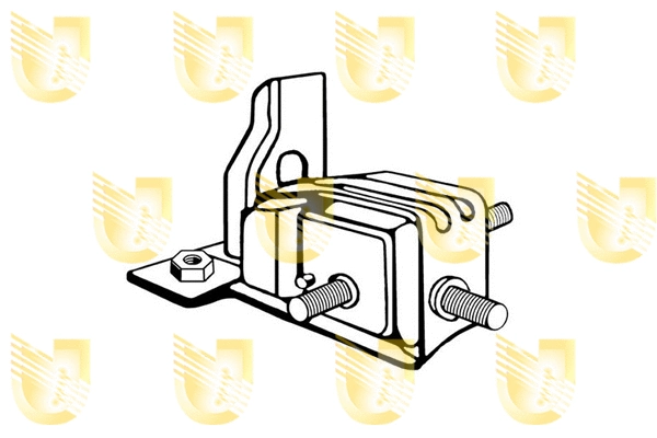 396406 UNIGOM Подвеска, двигатель (фото 1)