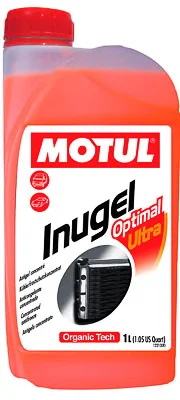 101069 MOTUL Антифриз G12+ красный Inugel Optimal Ultra 1 л (фото 1)