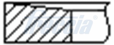 FR10-108700 FRECCIA Комплект поршневых колец (фото 2)
