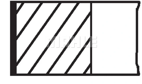 001 RS 11131 0N0 KNECHT/MAHLE Комплект поршневых колец (фото 3)