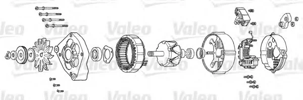 A14V02 VALEO Генератор (фото 1)