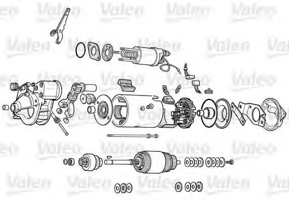 D10B41 VALEO Стартер (фото 1)