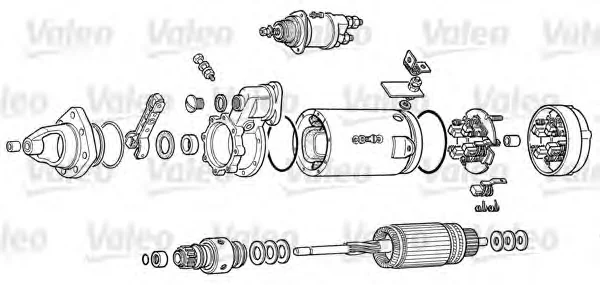 D13E101TE VALEO Стартер (фото 1)