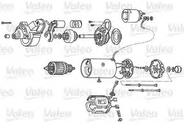 D7G15 VALEO Стартер (фото 1)