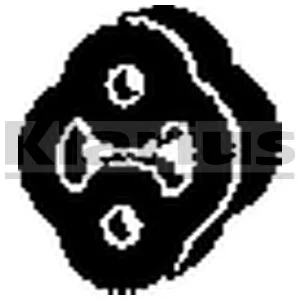 420561 KLARIUS Крепление / кронштейн глушителя (резинка) (фото 1)