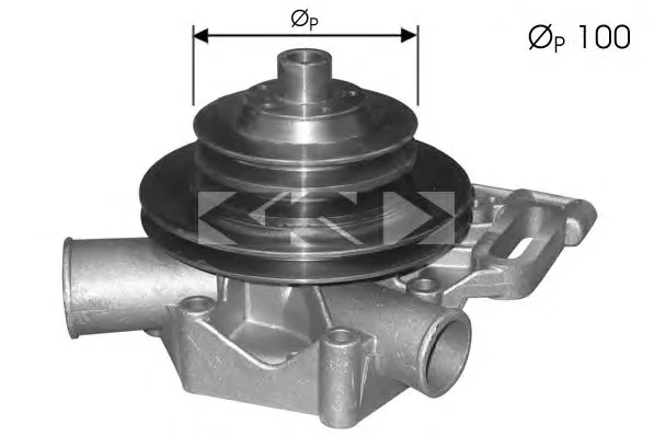60301 GKN SPIDAN/LOEBRO Водяной насос (помпа) (фото 1)