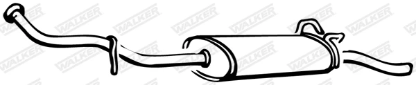 15103 WALKER Глушитель выхлопных газов конечный (фото 7)